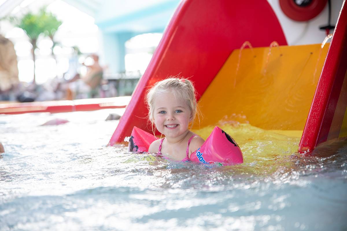 Børnebassin i Aquadome