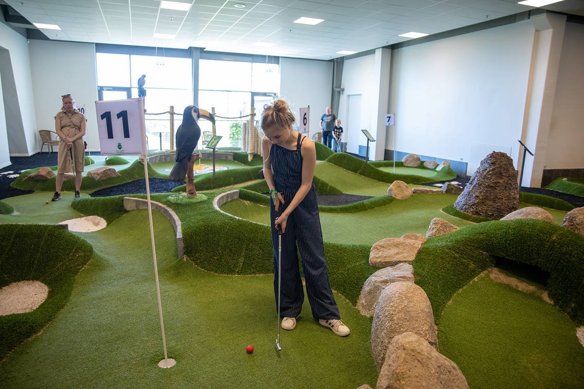 Minigolf i Lalandia Rødby