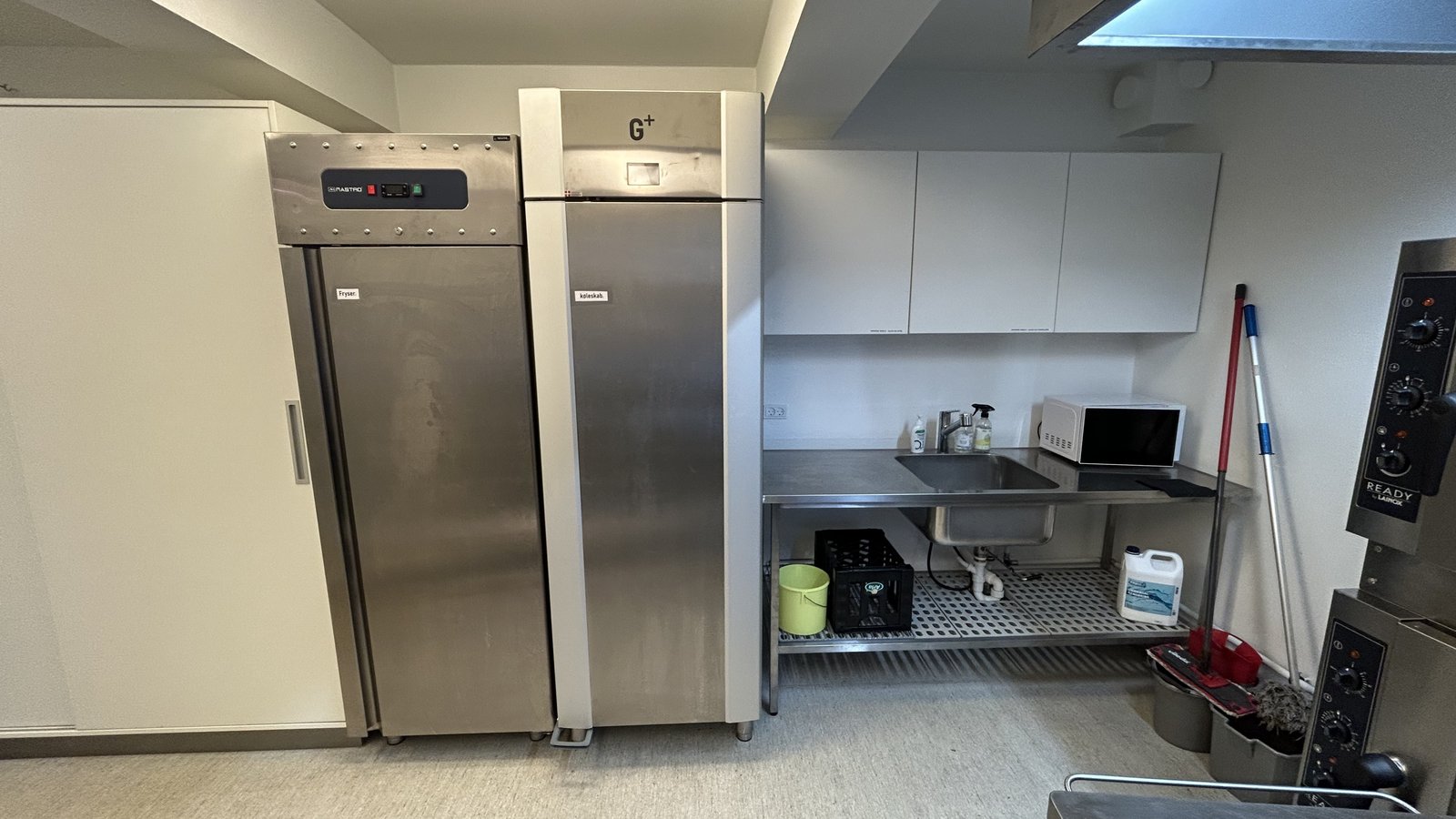 Industrikøleskabe og fryser